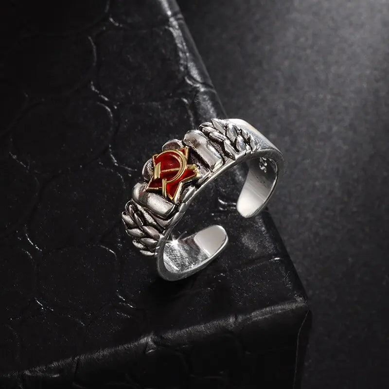 scythe Red Star Ring