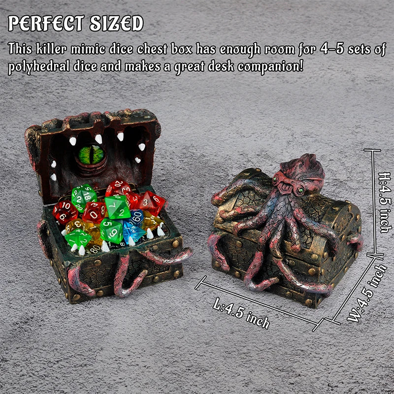 DND Mimic & Octopus Chest Box