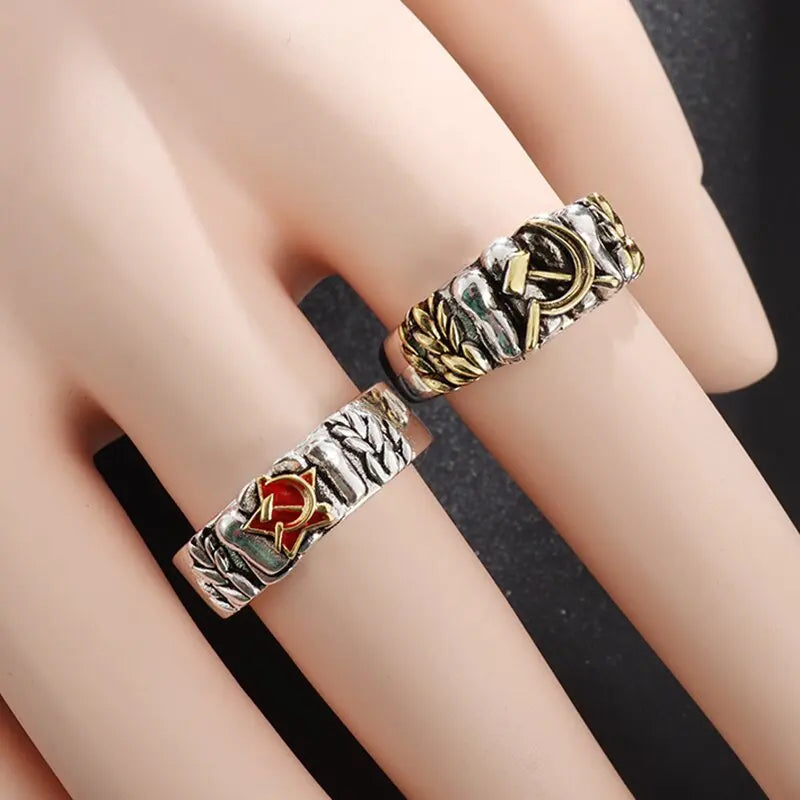 scythe Red Star Ring