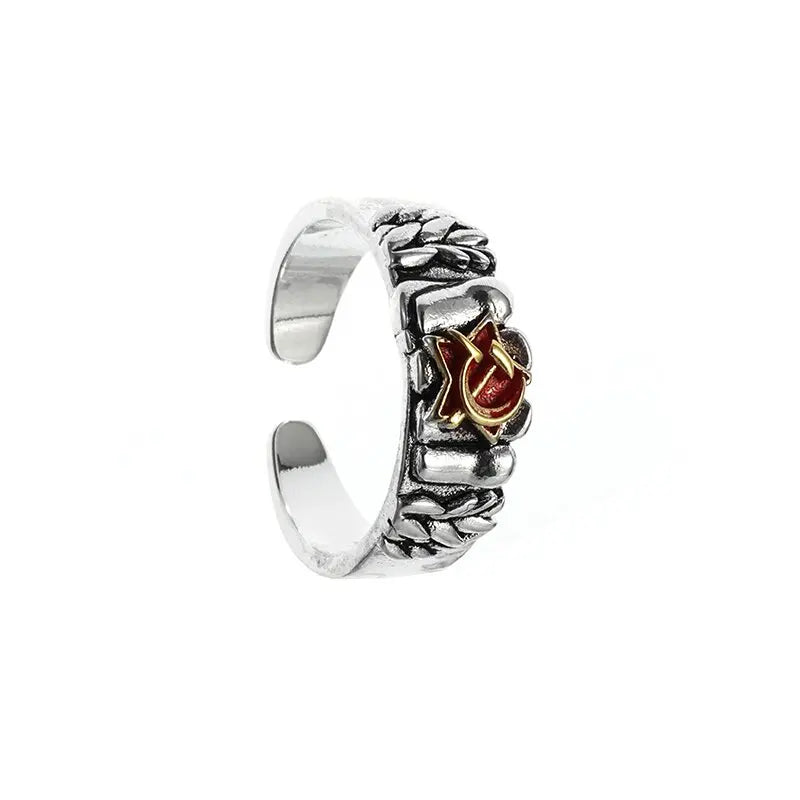 scythe Red Star Ring