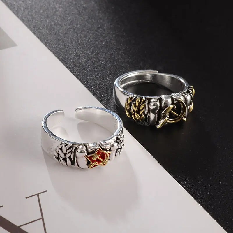scythe Red Star Ring