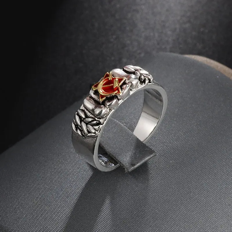 scythe Red Star Ring