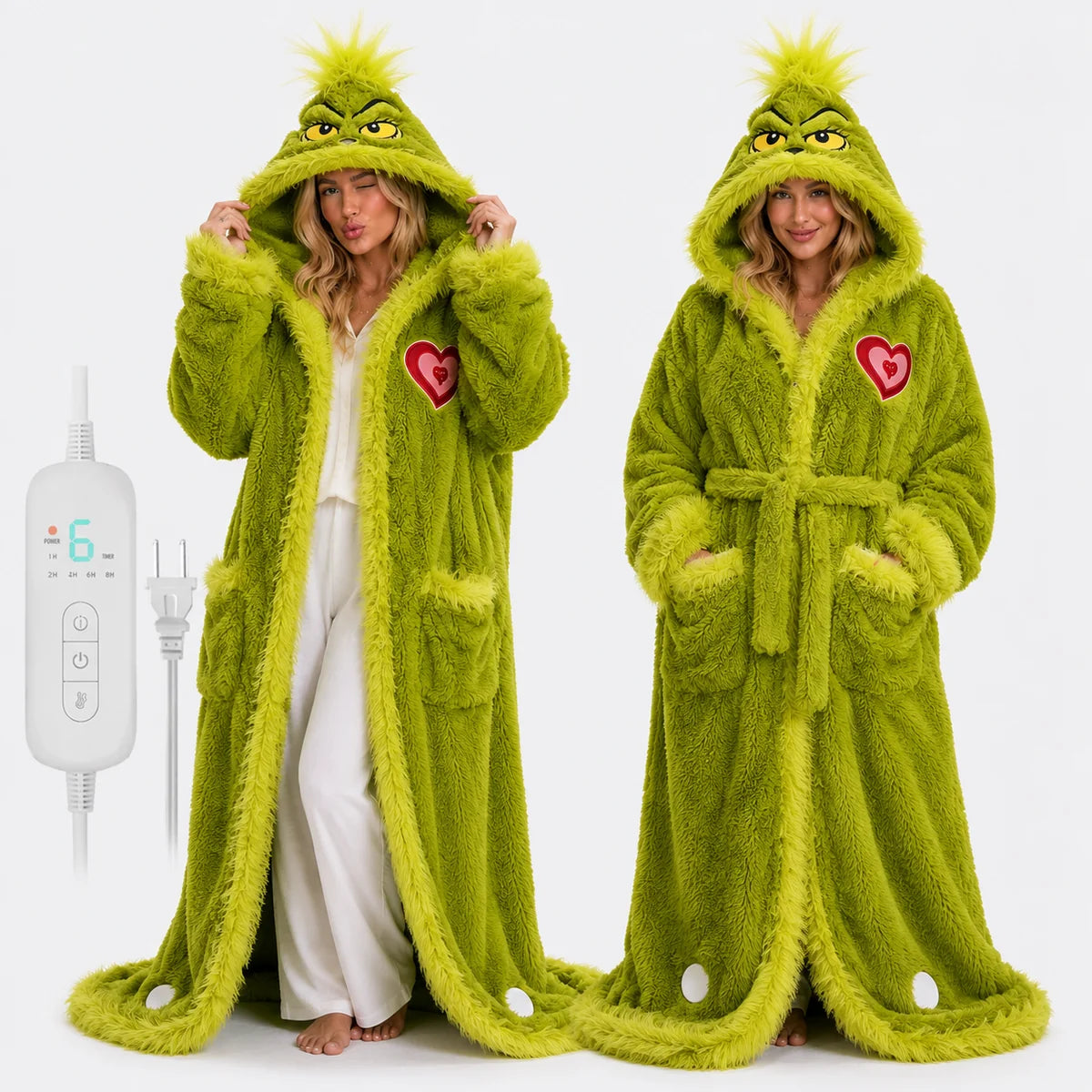 The Mean One" Heating Robe