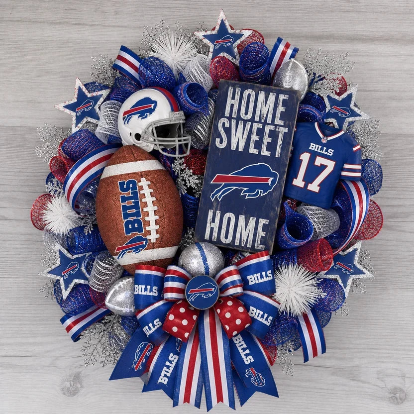 nfl wreath