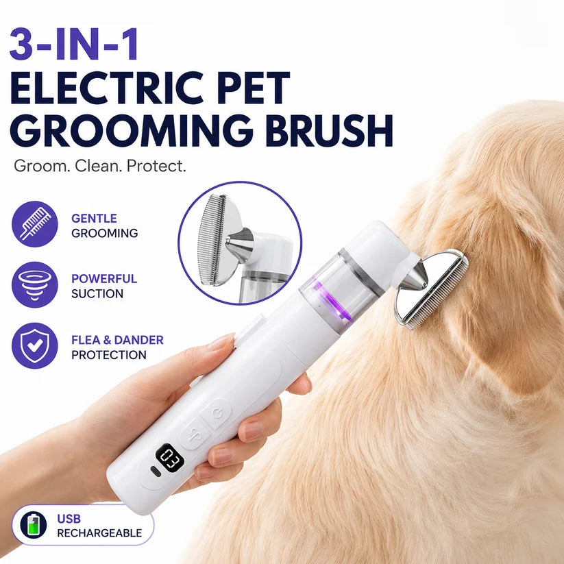 3-in-1 Electric Grooming Comb