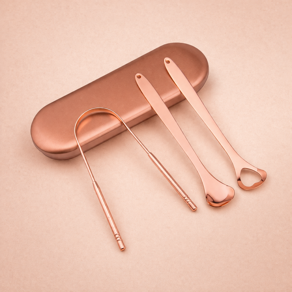 Copper Tongue Scraper