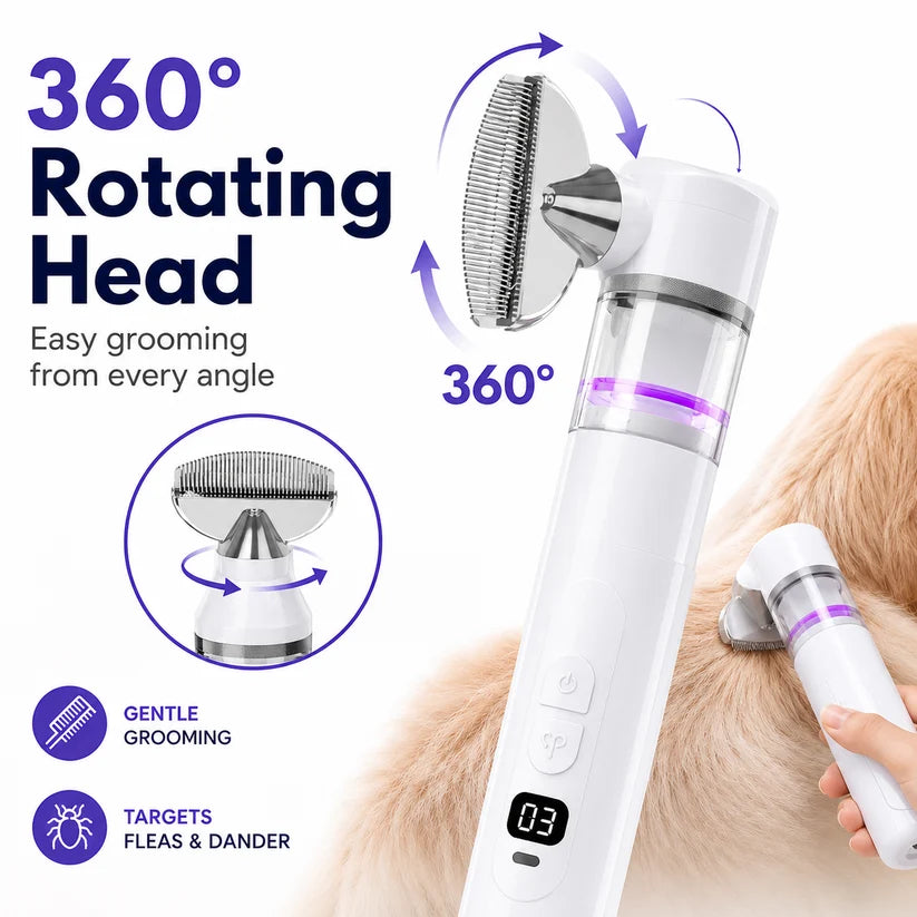 3-in-1 Electric Grooming Comb