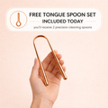 Copper Tongue Scraper