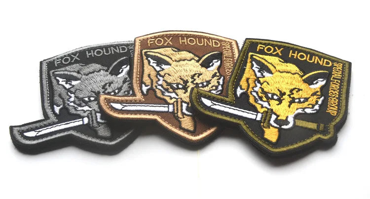Metal Gear Solid Embroidered Patch