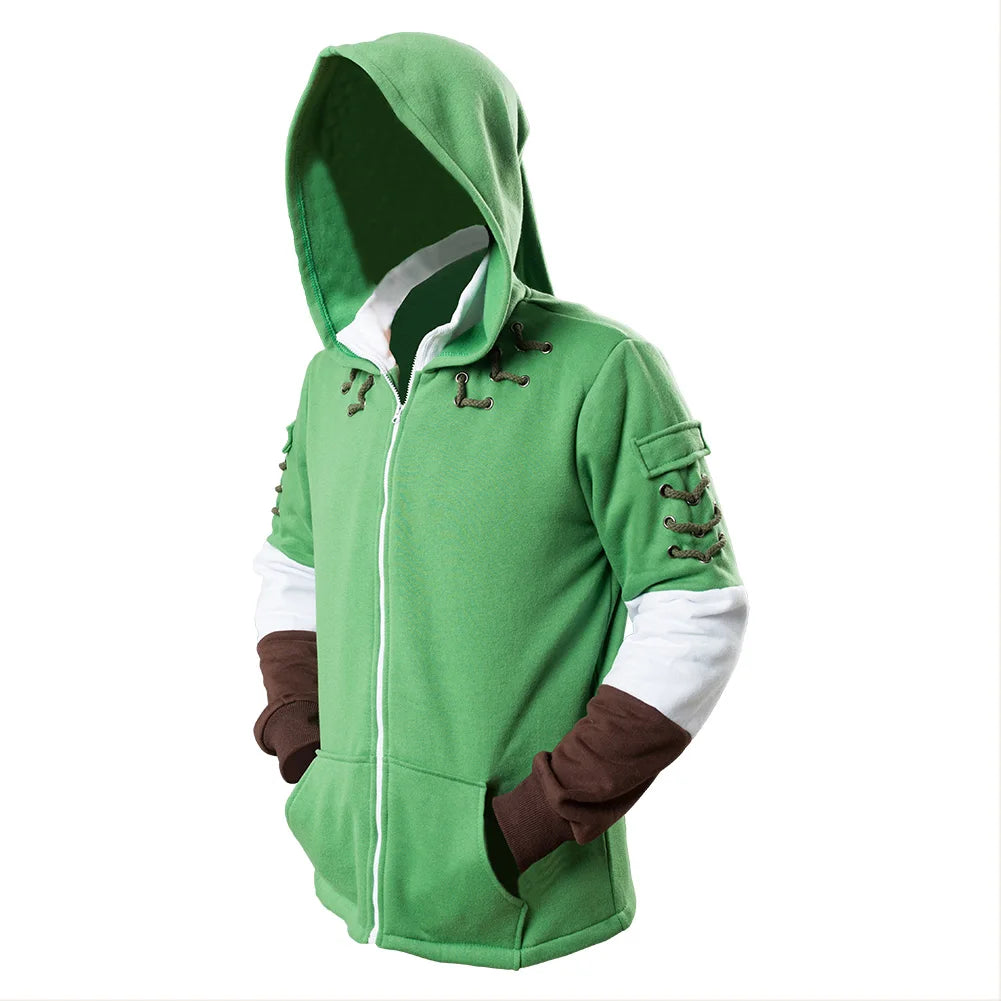 Link Zip Up Hoodie