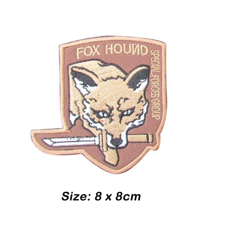 Metal Gear Solid Embroidered Patch