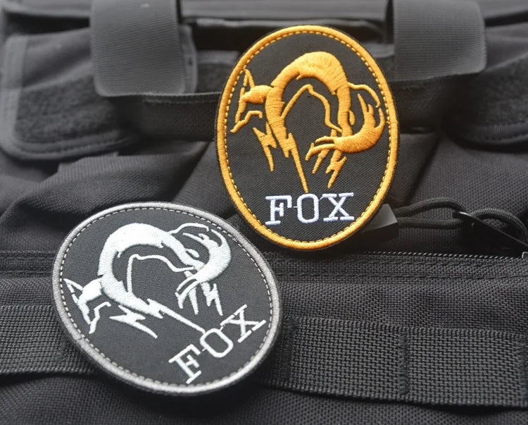 Metal Gear Solid Embroidered Patch