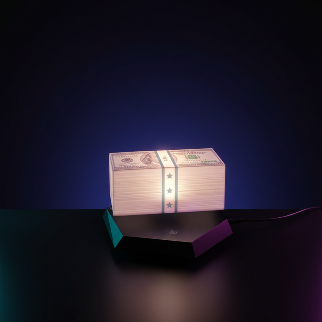 Float Money Lamp