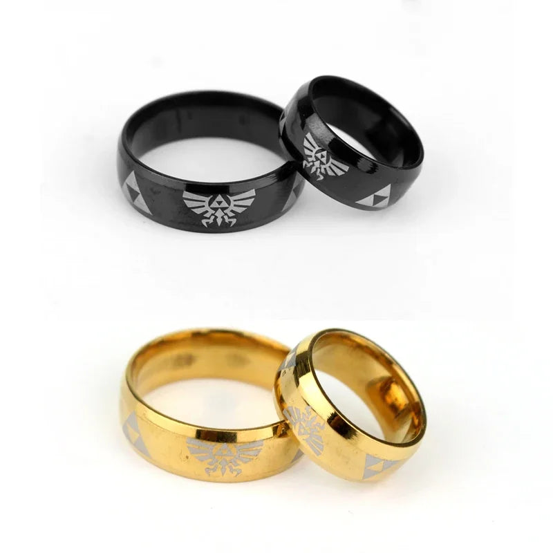 Triforce Triangle Stainless Steel Ring