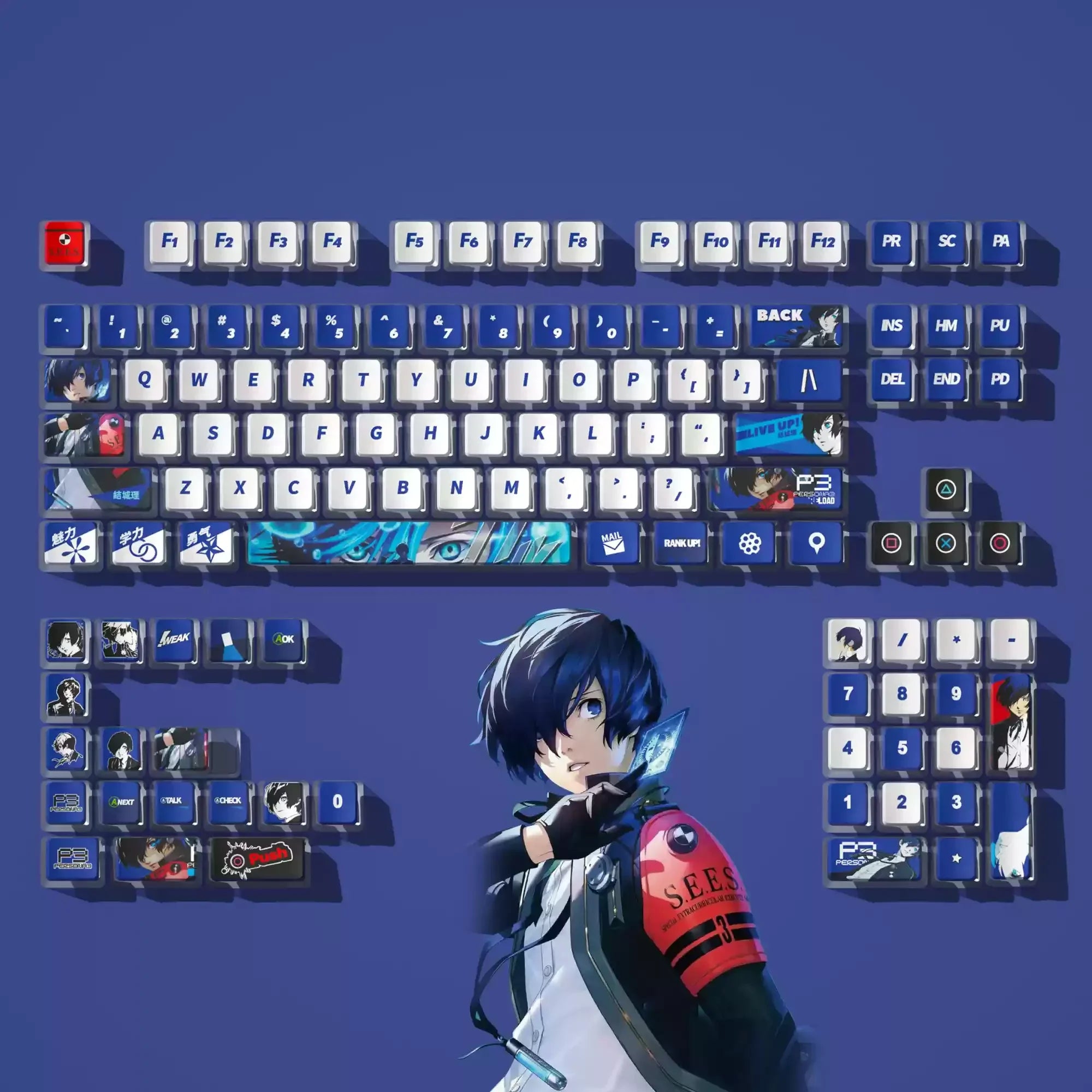 Persona Keybroard Keycaps
