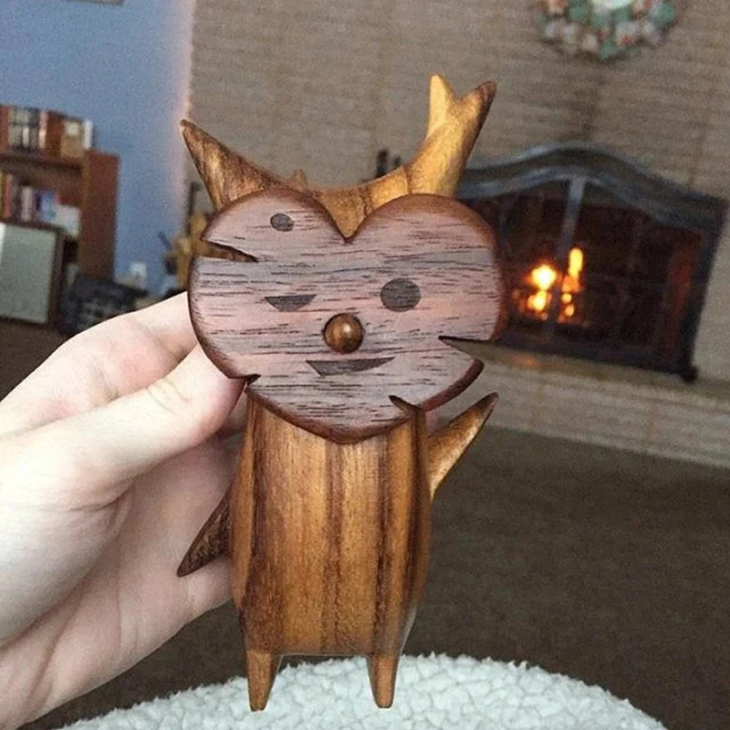 Wooden Korok Statue Decoration
