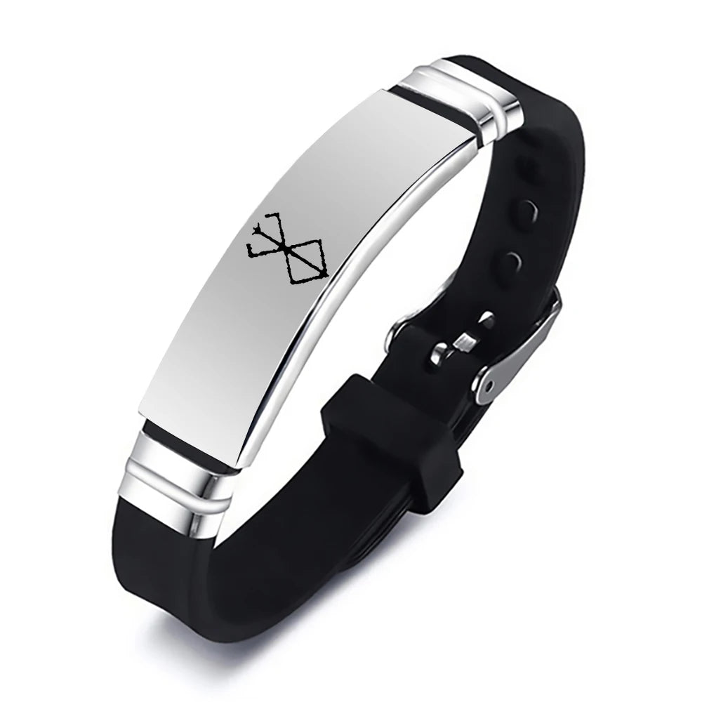 Berserk Symbol Stainless Steel Bracelet