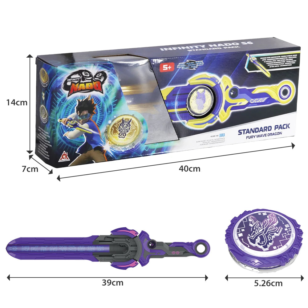 Infinity Nado Magic Dragon Gyro with Sword Launcher