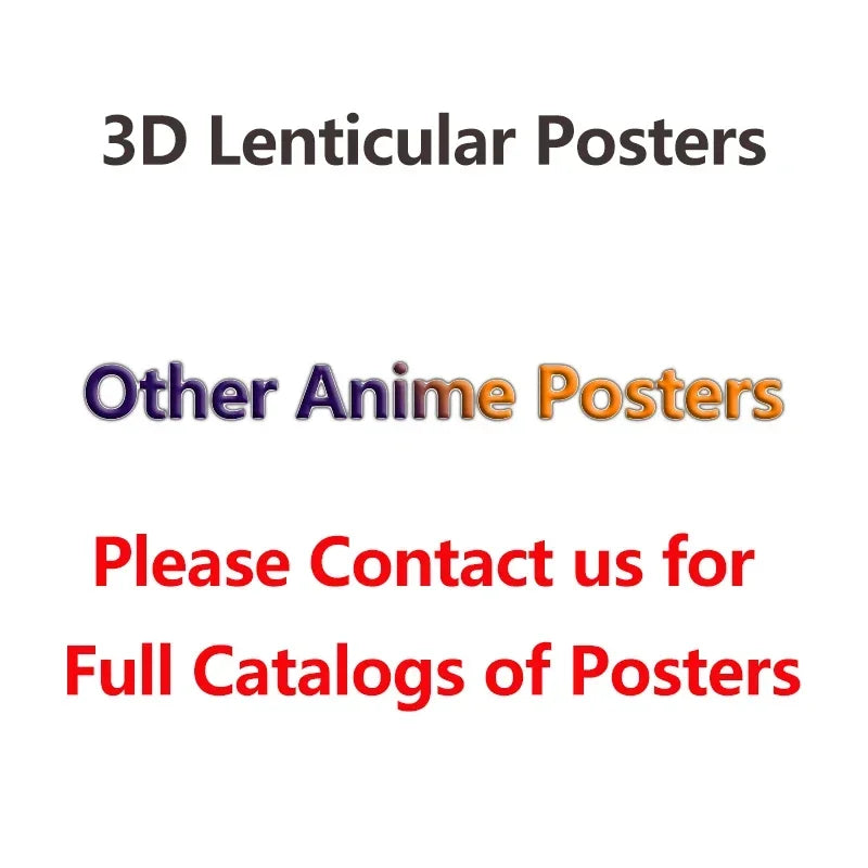Anime Dragon Ball Z 3D Lenticular Poster Goku Come Alive with amazing 3D Effects Art Print(Without Frame)