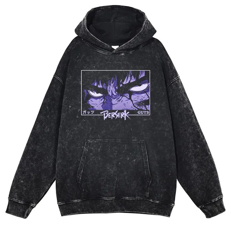 Berserk Washed Hoodies