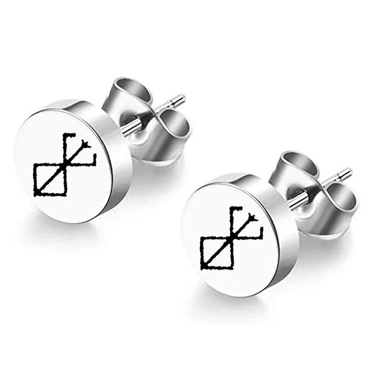Brand of Sacrifice Cross Earrings