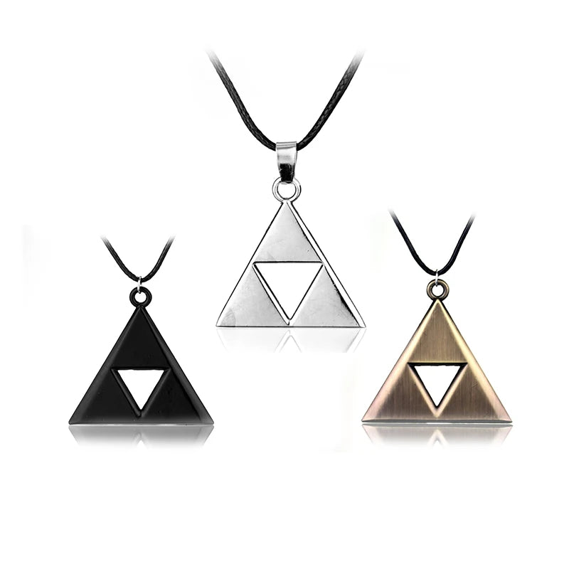 Triforce Triangle Amulet Necklace