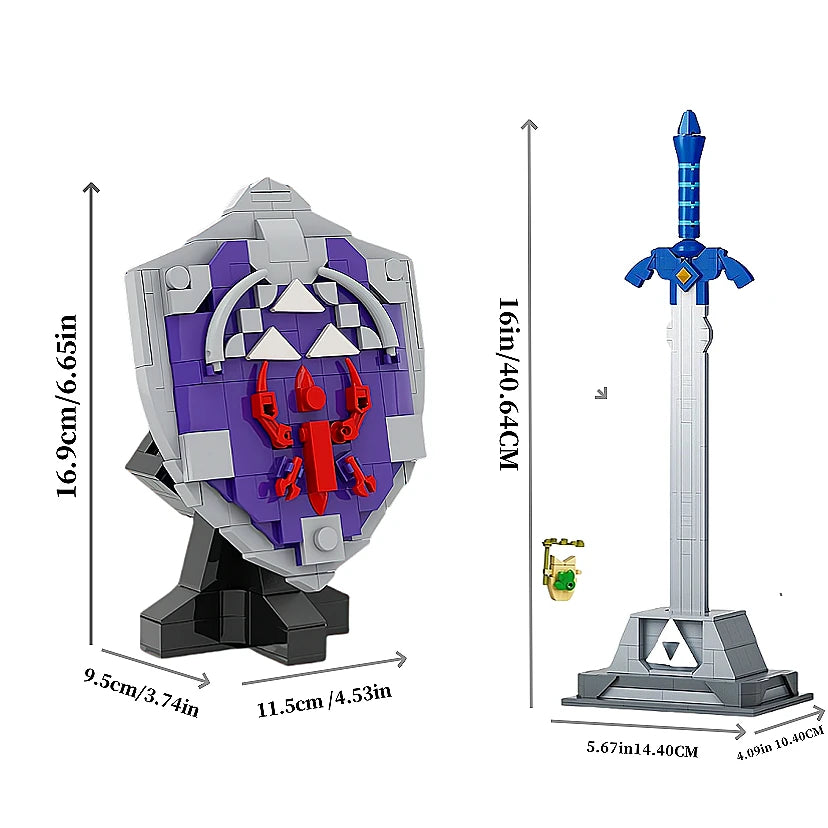 Sword and Shield 2-in-1 Building Block