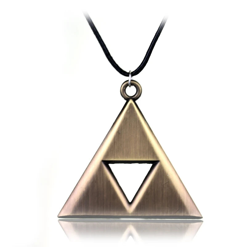 Triforce Triangle Amulet Necklace