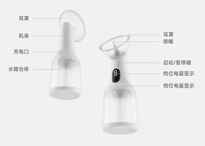 Intelligent electric ear washer,  multi-functional earwax ear canal cleaner