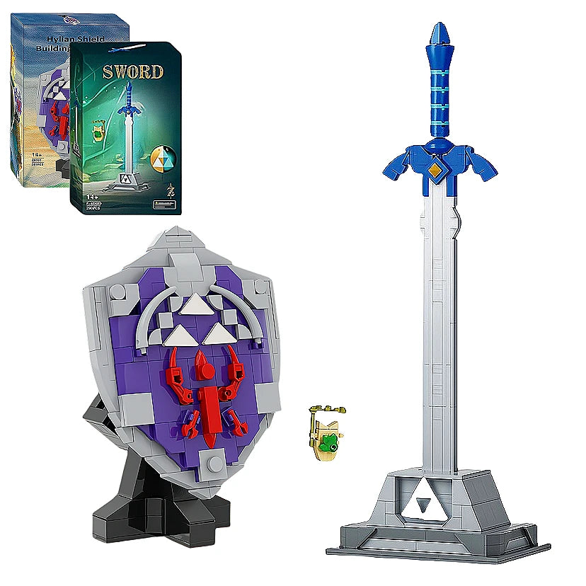 Sword and Shield 2-in-1 Building Block