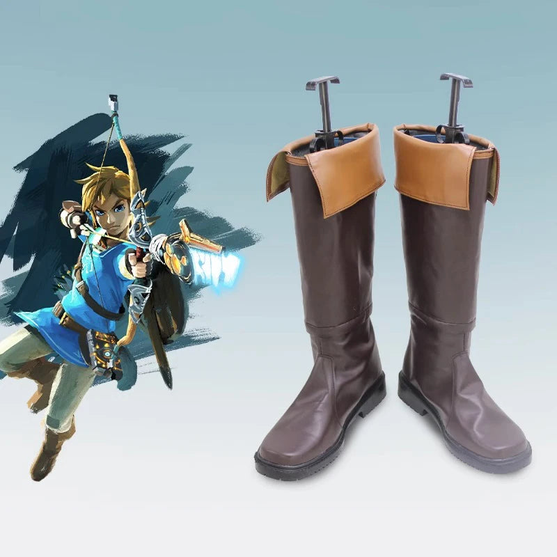 Link Leather Brown Boots