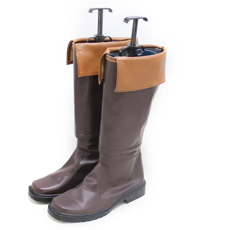 Link Leather Brown Boots