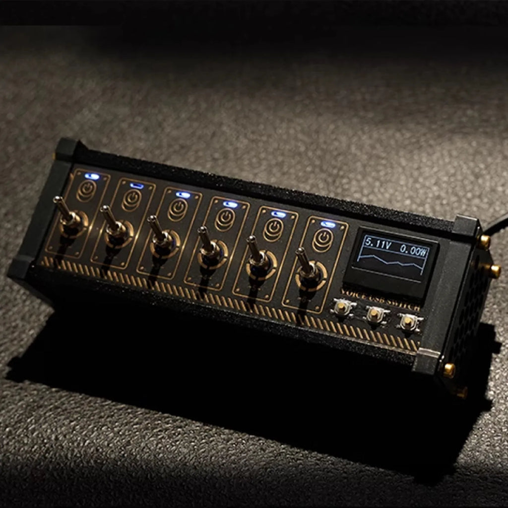 Cyberpunk NK5 USB Switch Socket