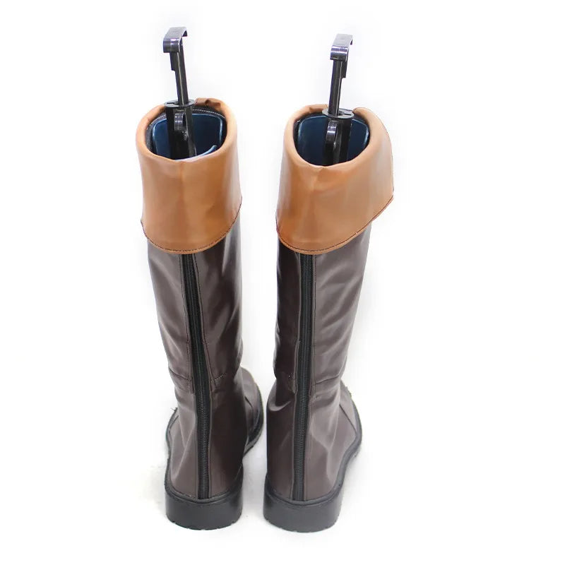 Link Leather Brown Boots