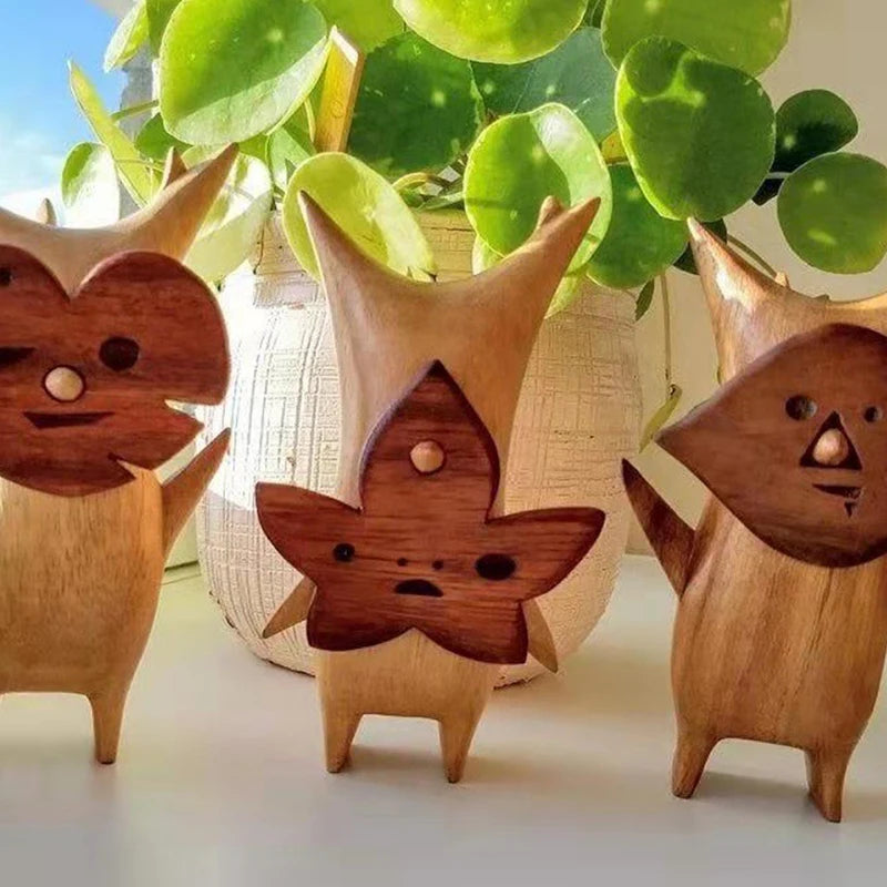 Wooden Korok Statue Decoration