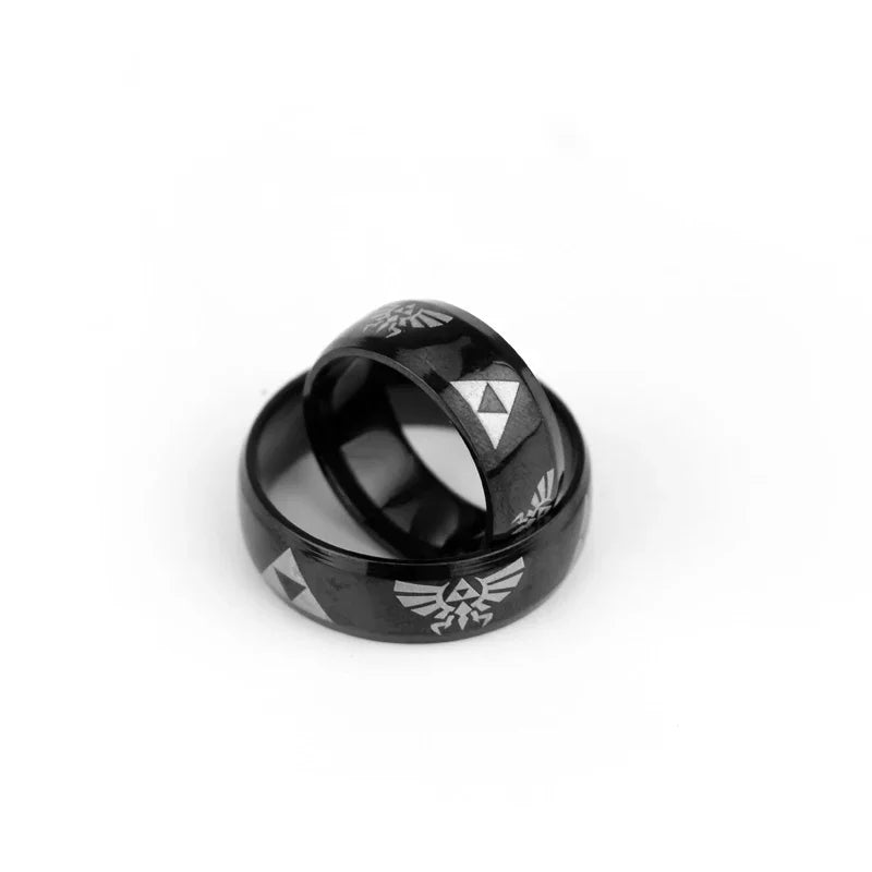 Triforce Triangle Stainless Steel Ring