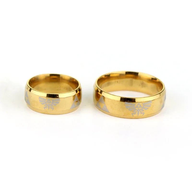 Triforce Triangle Stainless Steel Ring