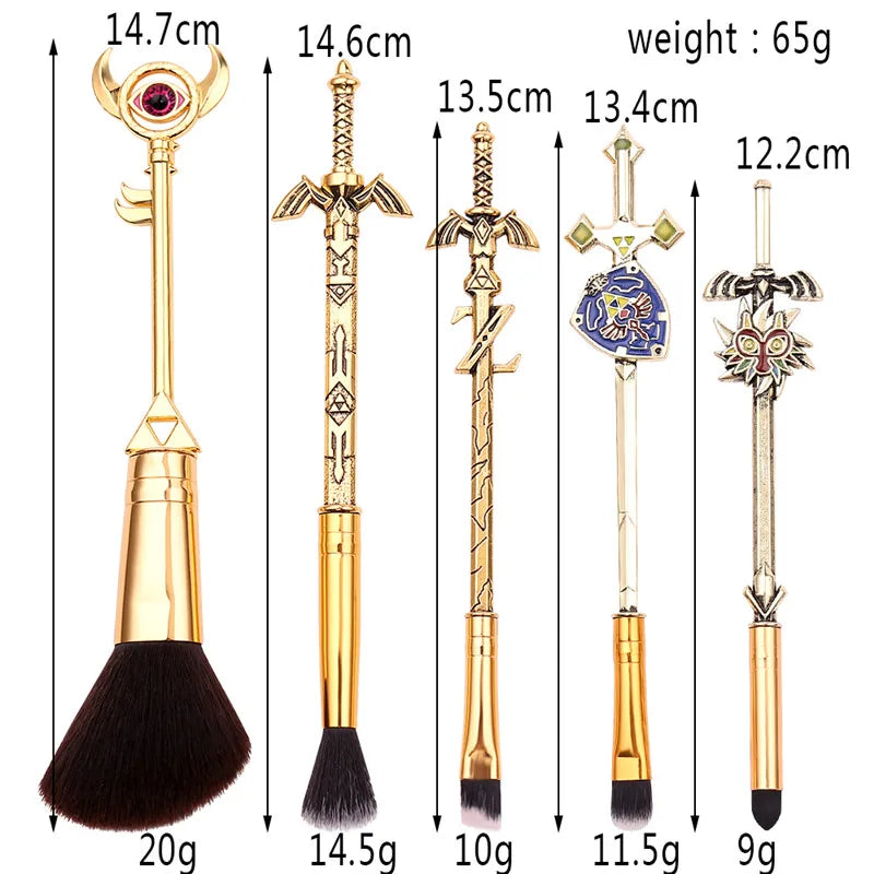 5pcs/Set Makeup Brushes