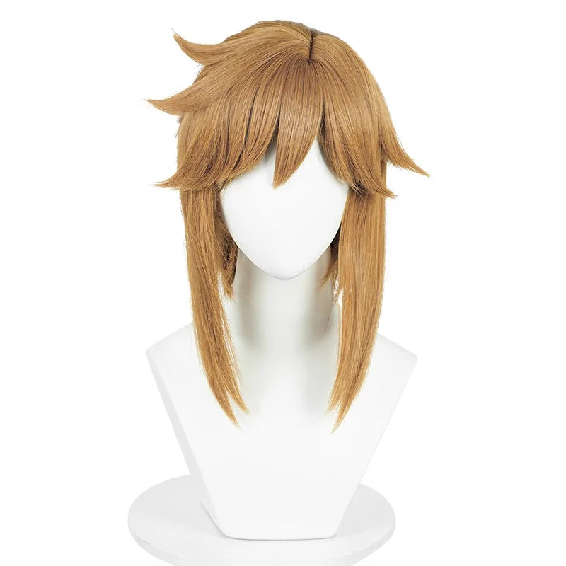Link Cosplay Blonde Brown Wig