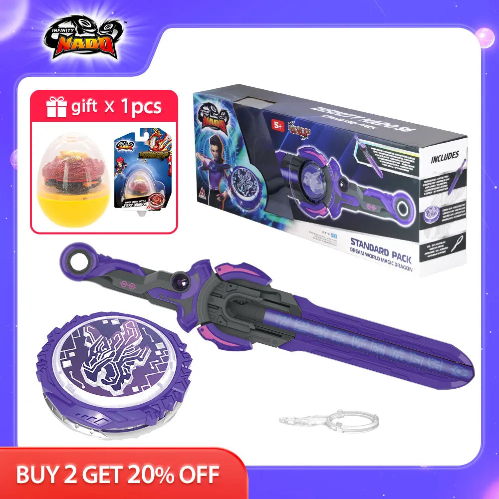 Infinity Nado Magic Dragon Gyro with Sword Launcher