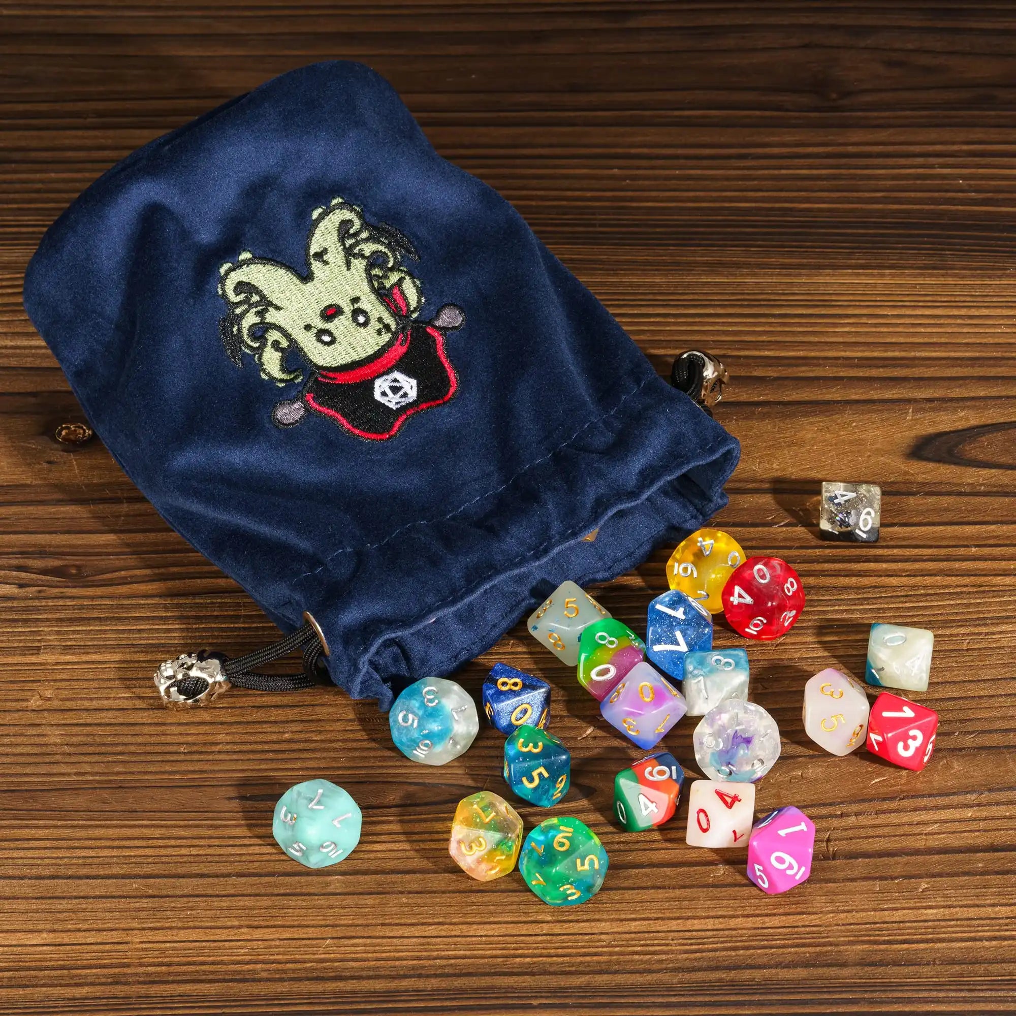 Drawstring Dice Bag