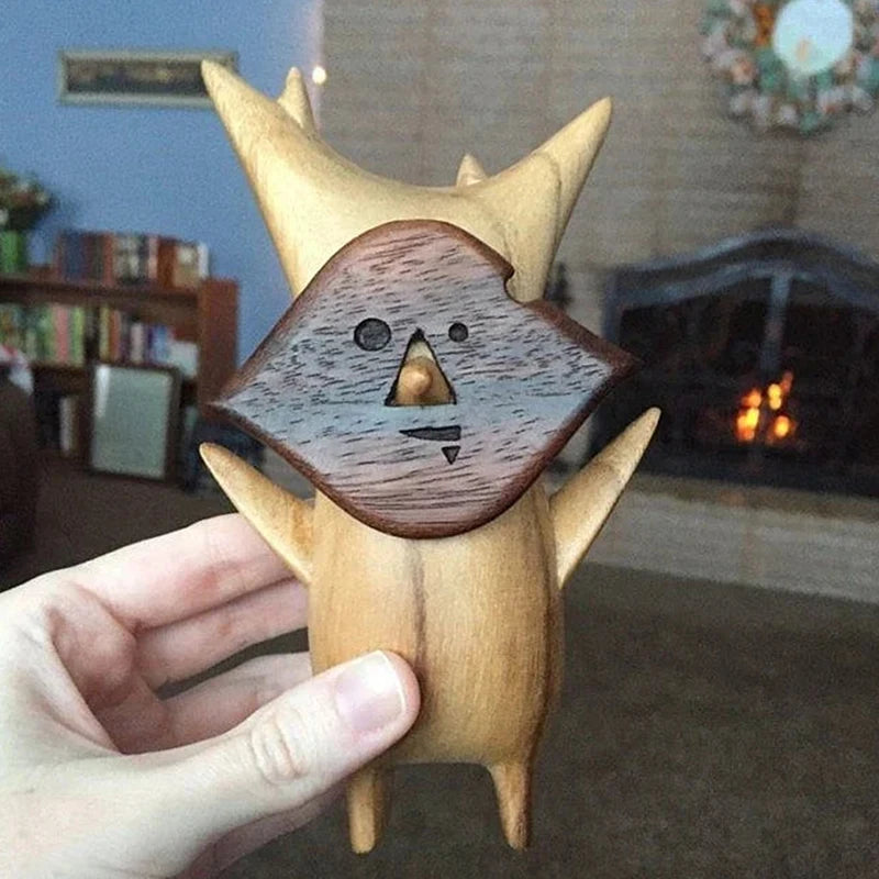 Wooden Korok Statue Decoration