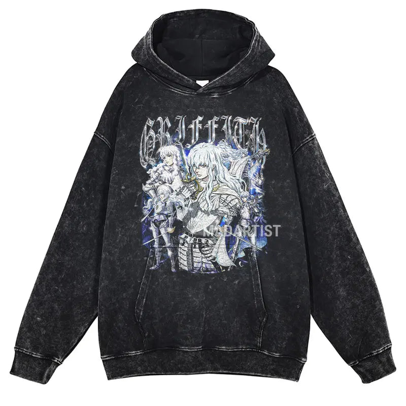 Berserk Washed Hoodies