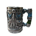 1pcs Navy Cup Air Force Anchor Plane Wine Mugs Resin Stainless Steel Army Beer Military  Mug Men Birthday Gift Coffee Wine New