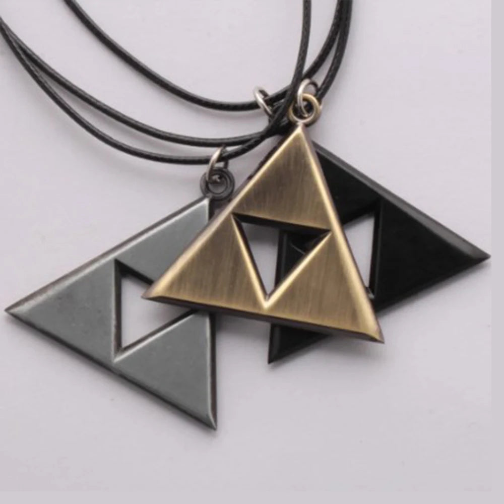 Triforce Triangle Amulet Necklace