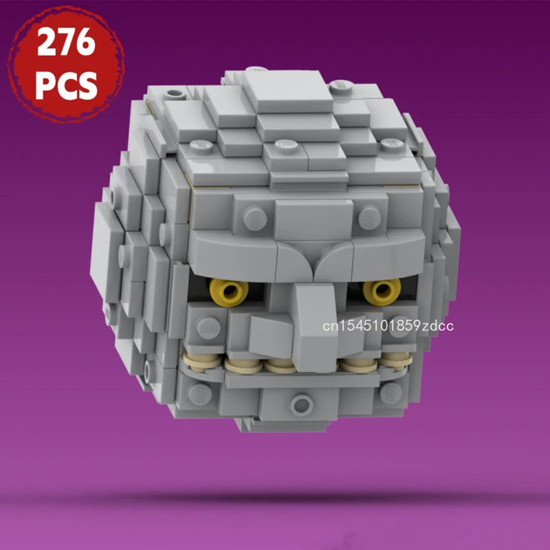 Figures Assemble Building Blocks