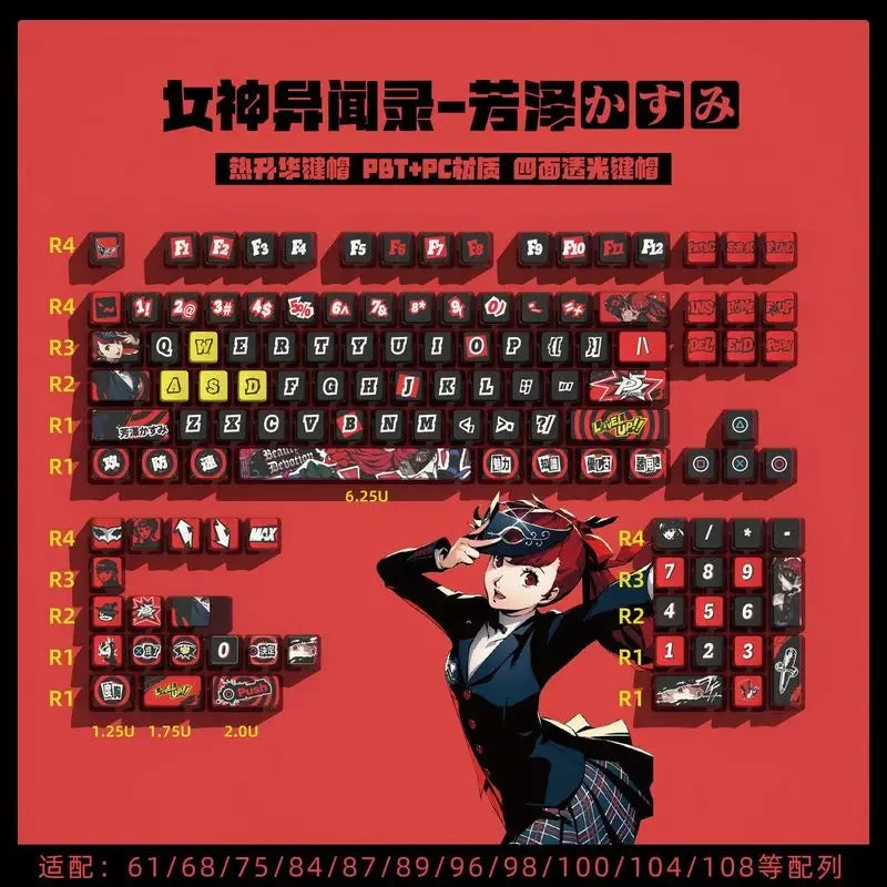 Persona Keybroard Keycaps