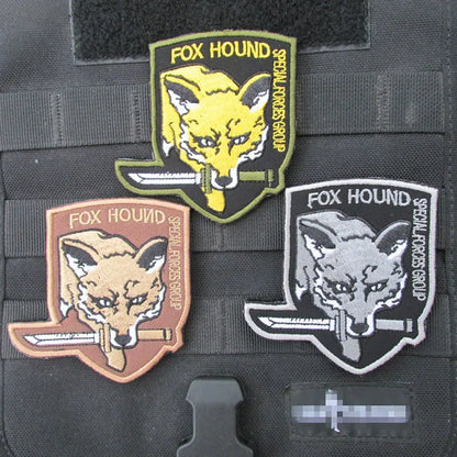 Metal Gear Solid Embroidered Patch