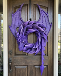 Handmade Dragon Wreath