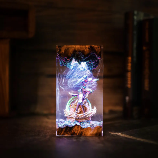 Jotaro resin Lamp